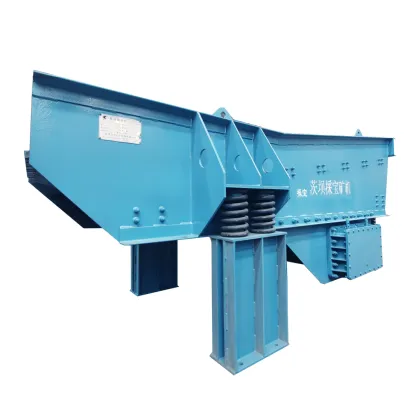 Industrial Machinery: Grizzly Vibrating Feeder for Mineral Applications