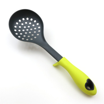 Nonstick Cookware Nylon Skimmer With TPR Handle