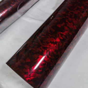 Gloss Red Forged 18M bil vinylfolie