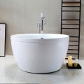 Round Shape Acrylic Soaking Japanese Bathtub