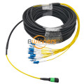 12F MPO (F) -LC G657A2 LSZH สายแพทช์ไฟเบอร์