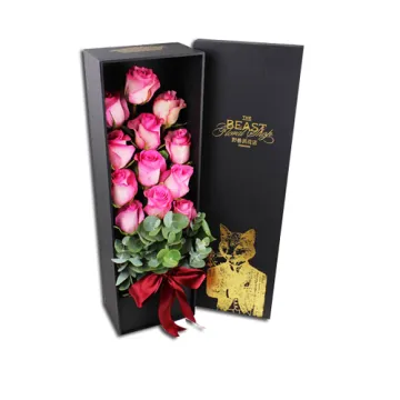 Paper Gift Packaging Box for Flower
