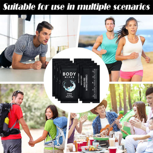 Khăn tắm dùng một lần được đóng gói riêng