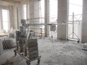 Construction Hoist Elevator , 500kgs Capacity Cargo Lifts With 10m Working Height