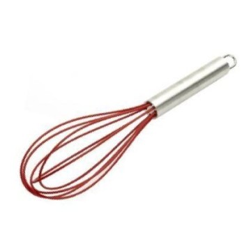 Whisk with silicone wires