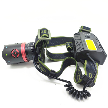 Scalable Rechargeable XHP70 LED Headlights with Remote Control
