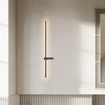 Corridor Wall Light Nordic Cross shaped aluminum black or white wall light Manufactory