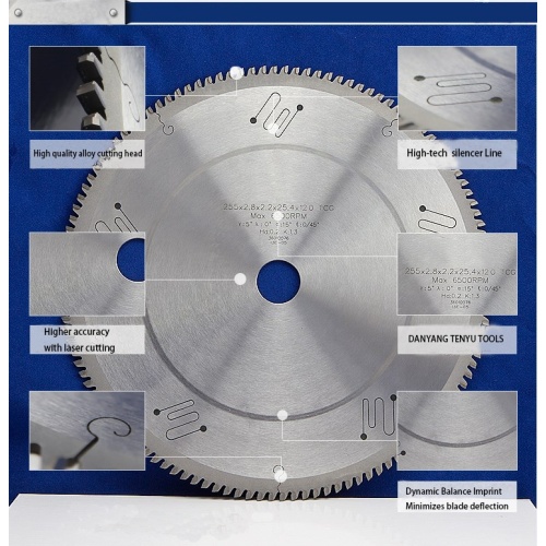 carbide tipped saw blade multi functional ATB teeth