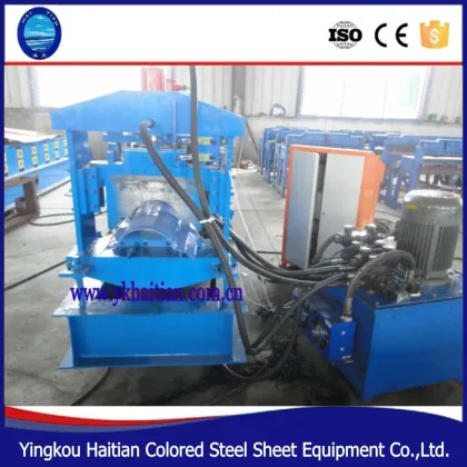 High speed ridge cap tile making roll machine building construction