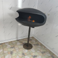 Ground Steel Rose Gold Edition Bio Ethanol Fireplace