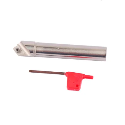 SSK Chamfer Cutter with 45 Degree APMT 1135 1604 Carbide Inserts Holder (C16, C20) for CNC Lathe and Milling - 40CrMo End Mill