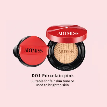 Moisturizing Lightweight Press Powder Cushion Foundation