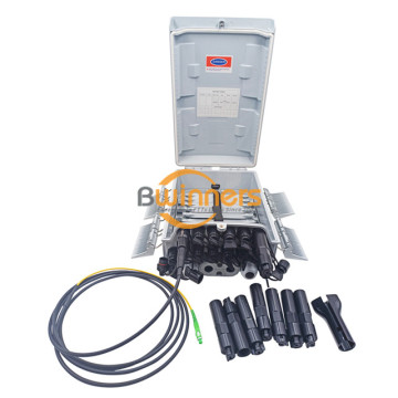 16 พอร์ต 48 Splices Fiber Optic Distribution Hub