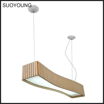 Interior Decoration Wooden Lighting Decorative Hanging Pendant Lights (MD20017-1)
