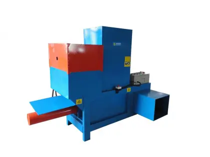 Rice husk bagging machine