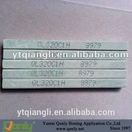 Green silicon carbide super honing stones