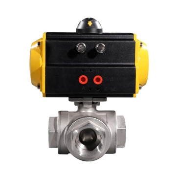 COVNA DN8 1/4 inch Pneumatic Actuated 3-Way NPT Threaded Stainless Steel Ball Valve: A Comprehensive Guide and Product Overview