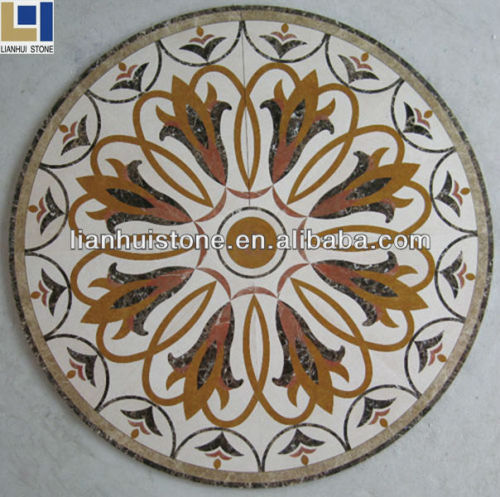 waterjet pattern /flower pattern flooring