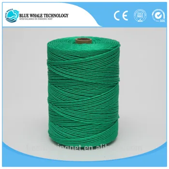 China Stable Quality PE Plastic Twisted Twine Fishing Net With Different Color
