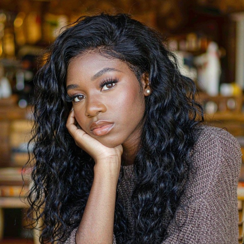 Loose Deep Wave 13x4 Lace Front Wig 100% Human Hair