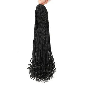 X-TRESS Crochet Soft Natural Senegal Twist Afro Braiding Hair Bundle For Women Heat Resistant Synthetic Braiding Hair Extensions