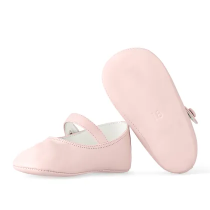 Soft Leather Mary Jane Buckle Baby Shoes