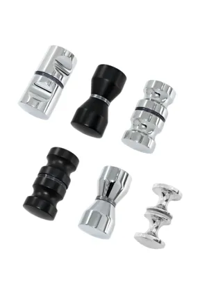 Glass Door Knob Sliding Door