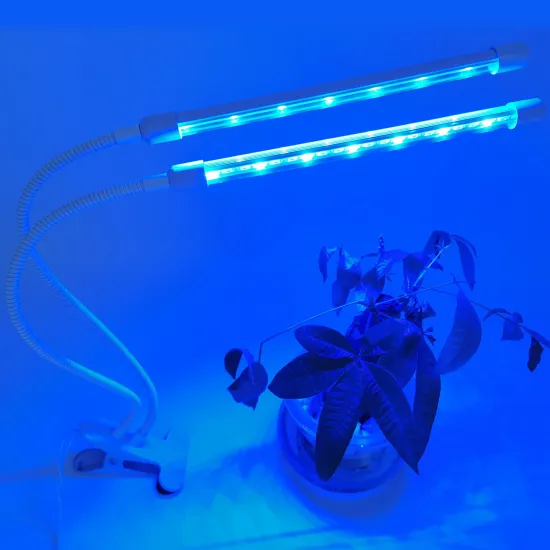 20W Full Spectrum LED Plant Growing Lamp with Dimmable & Clip Features - Red, Blue, and White Body