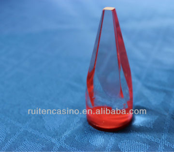 pyramid acrylic win marker,roulette accessories