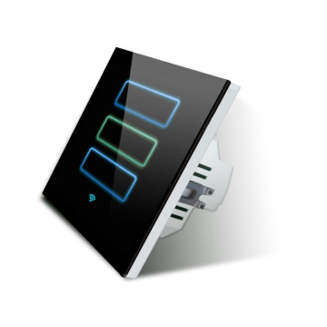 New model Europe type L6A smart switch, easy install smart wifi switch for light,curtain,fan