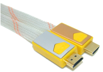 Flat HDMI Cable With  Double-Colour  Double-Colour