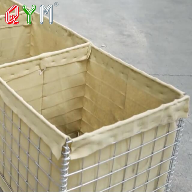 Gabion Boxes Galvanized Flood Defensive Barrier