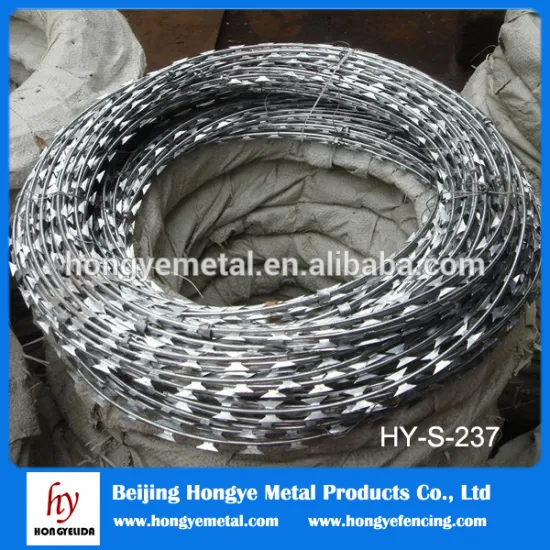 Cross razor concertina razor barbed wire (high quality)