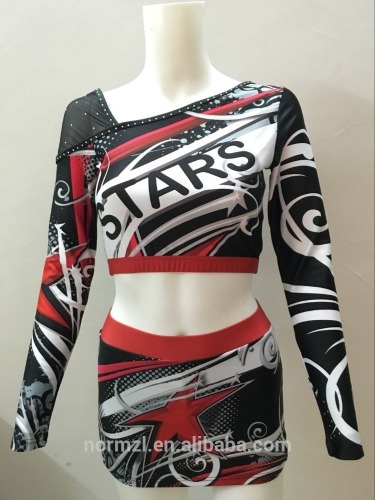 2016 All Star sublimation wholesale cheerleading kids cheerleading uniforms