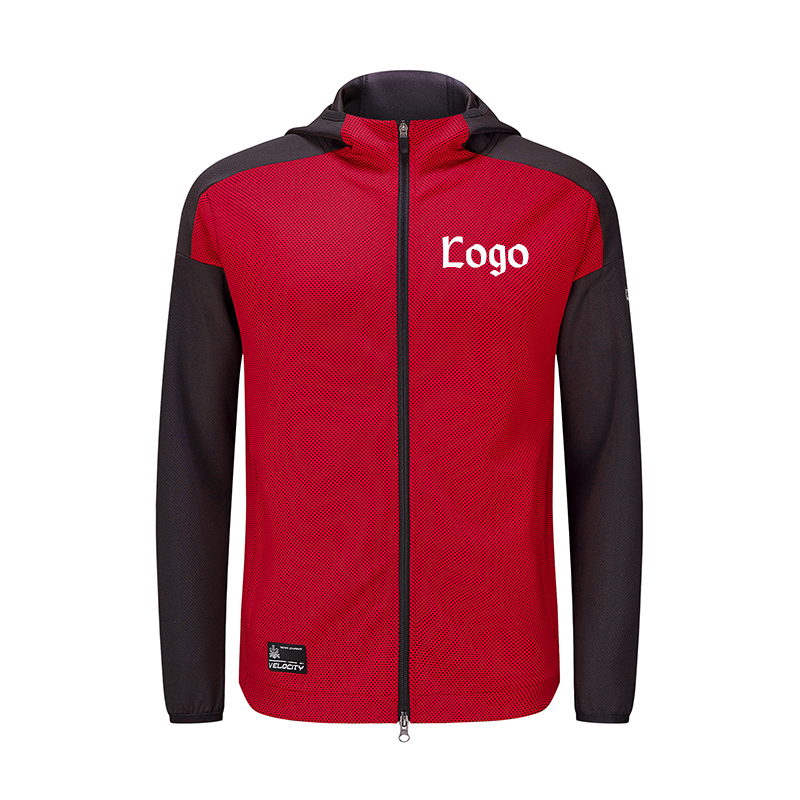 Lightweight Men's Polyester Pullover Hoodie Sport Jacket