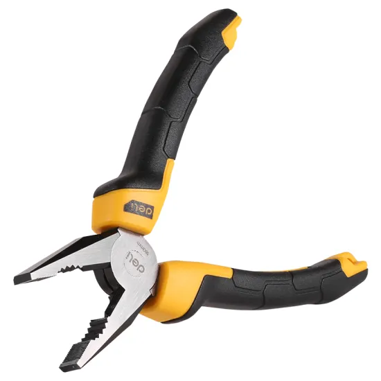 Deli DL2007Z Hand Tools Combination Long Durability Ergonomic Design 7 Inch Linesman Pliers