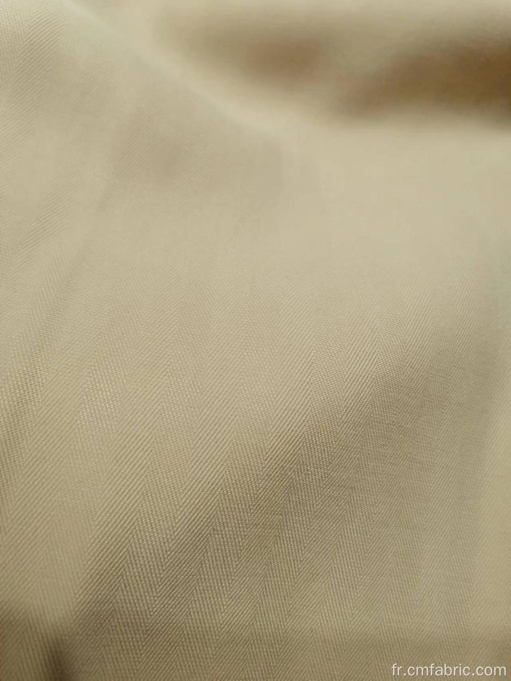 Rayon Polyester Herringbone Twill Plain Diné Tissu