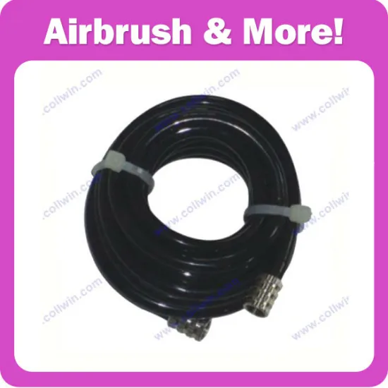 PU Airbrush Hose For Airbrush and Compressor Connect. Coupler: M5x0.5-M5x0.5 Length: 1.5m Dia: 4x2mm
