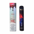 Kang vape onee stick 1900 sbuffi vaporizzazione usa e getta