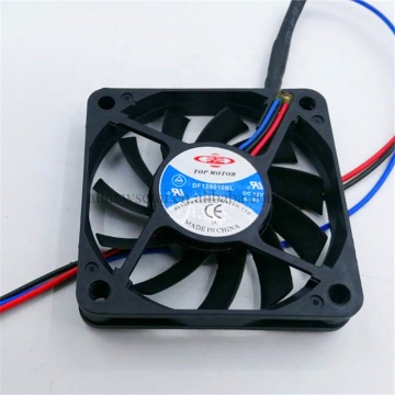 DF1206BL DC 12V berkualitas tinggi 6010 kipas kuas 2024