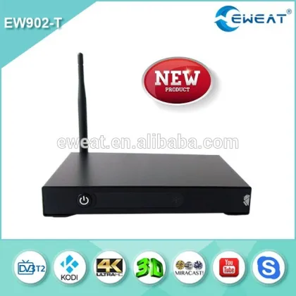 Newest DVB-T2 Android TV Box Realtek1195 4K 3D Kodi tv box dvb t2 smart tv