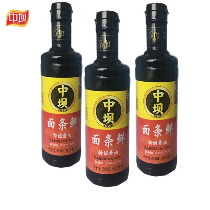 Home Use Wholesale Chinese 500ml Superior Noodle Fresh Soy Sauce