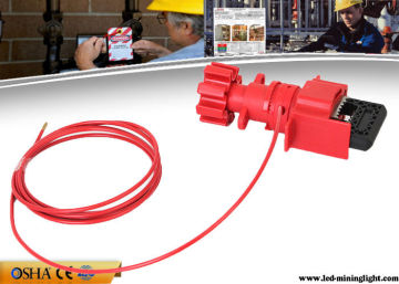 Hardened Steel Valve Lock Out For Industrial