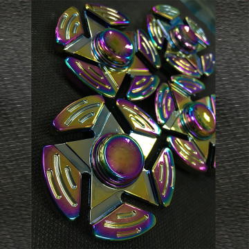Hot New Cool Fire Wheel Spinner Fidget Aluminum Finger Stress Hand Desk Toy Spinner