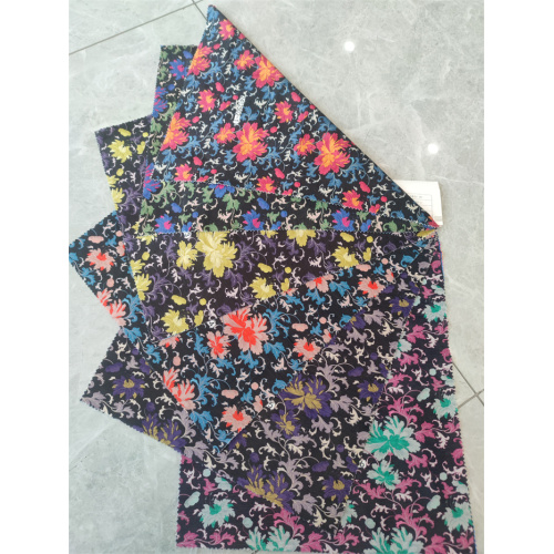 Breathable Chenille Silver Silk Fabric For Clothing
