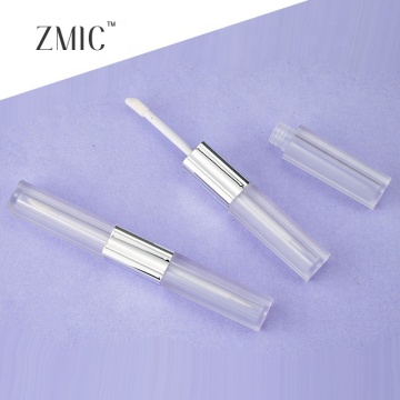 Dual-Ended Lip Gloss and Eyebrow Gel Mascara Bottle