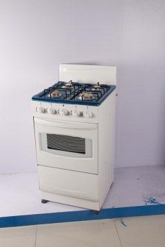 Freestanding Gas Oven With Glass Cover