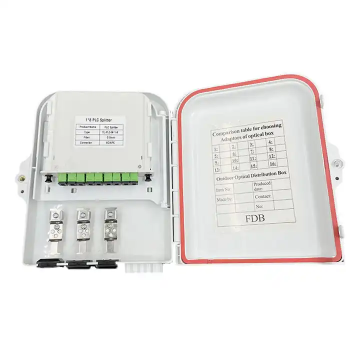 Waterproof Outdoor 1x16 PLC Splitter OTB 16 Ports Fiber Optical Distribution Box