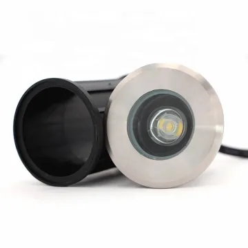 IP67 Small Diameter LED Recessed Inground Light Fixture 1W for Garden