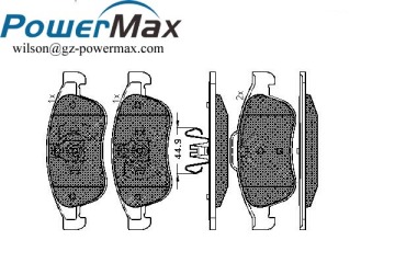 Automotive Spare Parts / Brake Pad / RENAULT / OE:44 06 039 05R